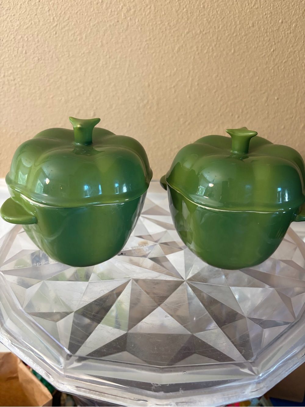 World Market Bakeware Green Peppers Lot of 2!